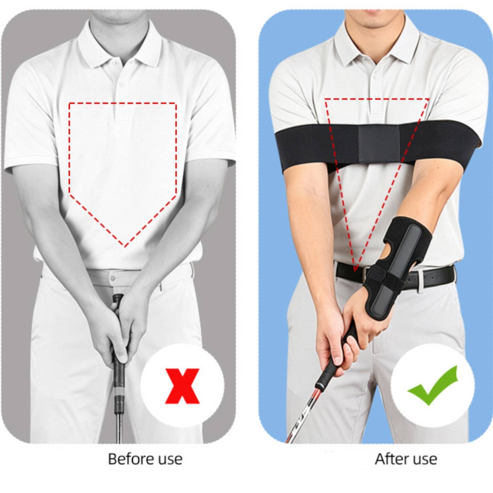 Golf Swing Assist Strap Stabil - Training Aid Swing 评论和价格